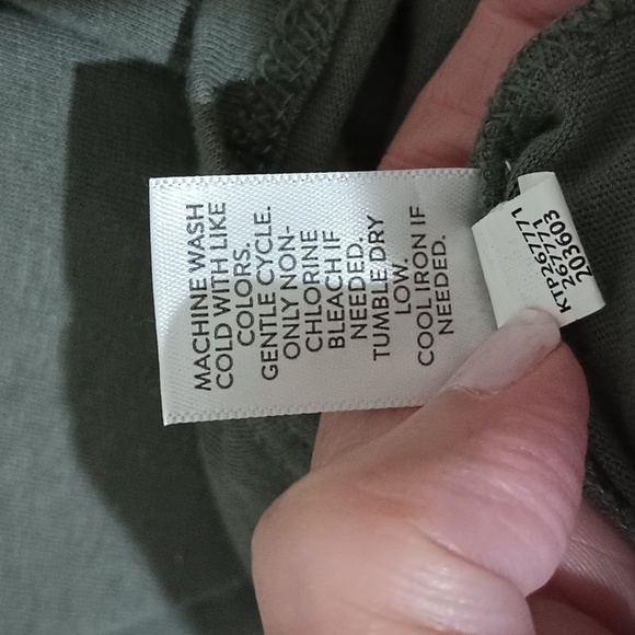 J.Jill Pure Jill Trapunto Tunic Cotton/Linen Blend - Picture 6 of 11